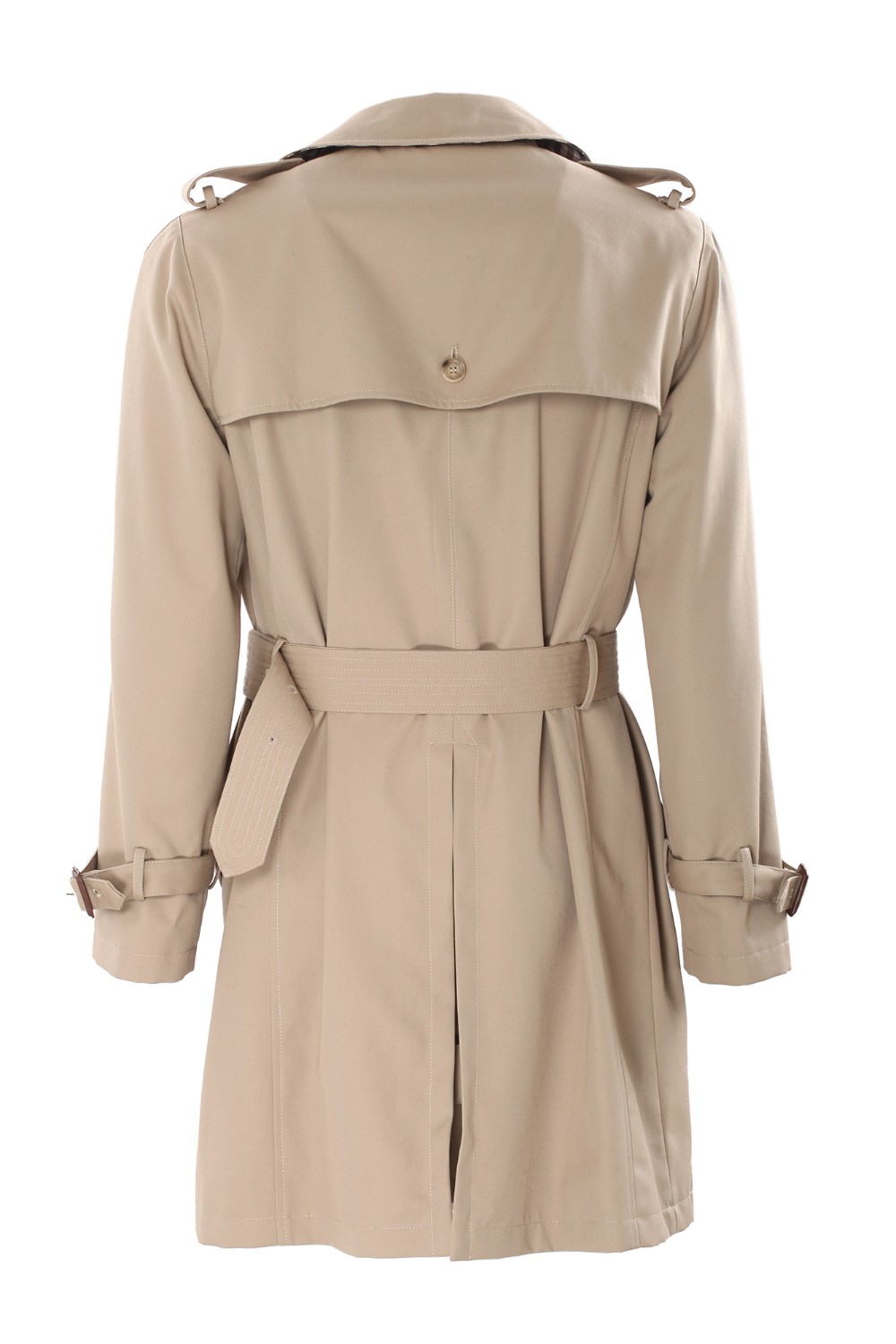 shop AQUASCUTUM  Trench: Aquascutum trench in poliestere e cotone.
Trench Gleno in gabardina.
Impermeabile con doppio petto.
Cintura tono su tono.
Chiusura con bottoni più gancio su collo. Controspalline con bottone. 
2 tasche. 
Interno trapuntato con fantasia a quadri check.
Composizione: Poliestere 65%, cotone 35%.
Made in Italy.. TRENCH M BA01F-03 number 6408655